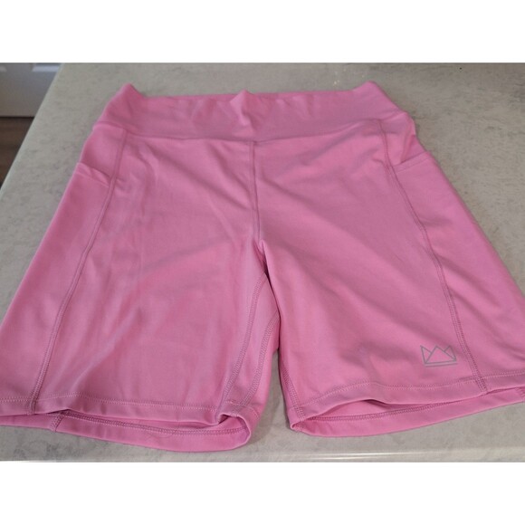 Royal Change Pink Biker Shorts - XXL 7" Inseam - Moisture-Wicking & Buttery Soft - Picture 1 of 8